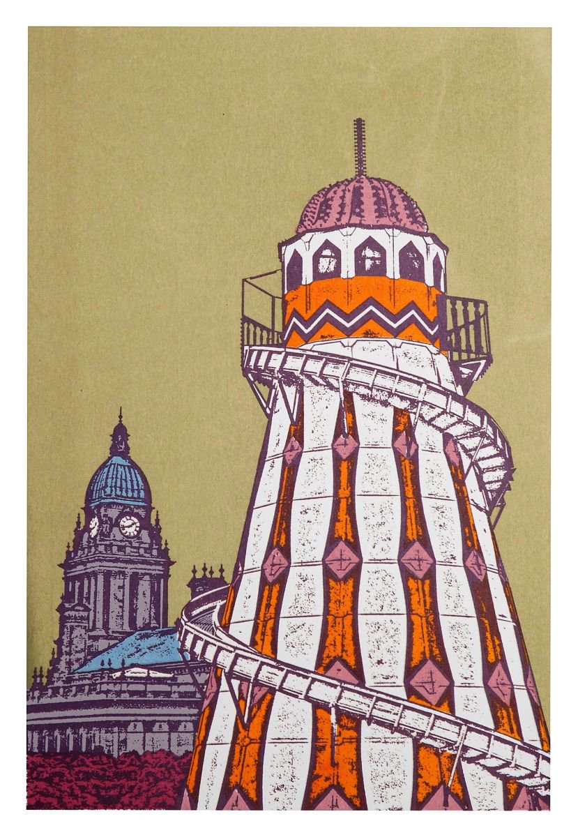 Helter Skelter - Leeds - (Olive) by Talia Russell
