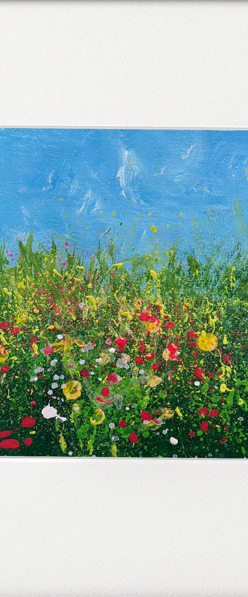 Seasons - High Summer Wildflower Fields by Teresa Tanner