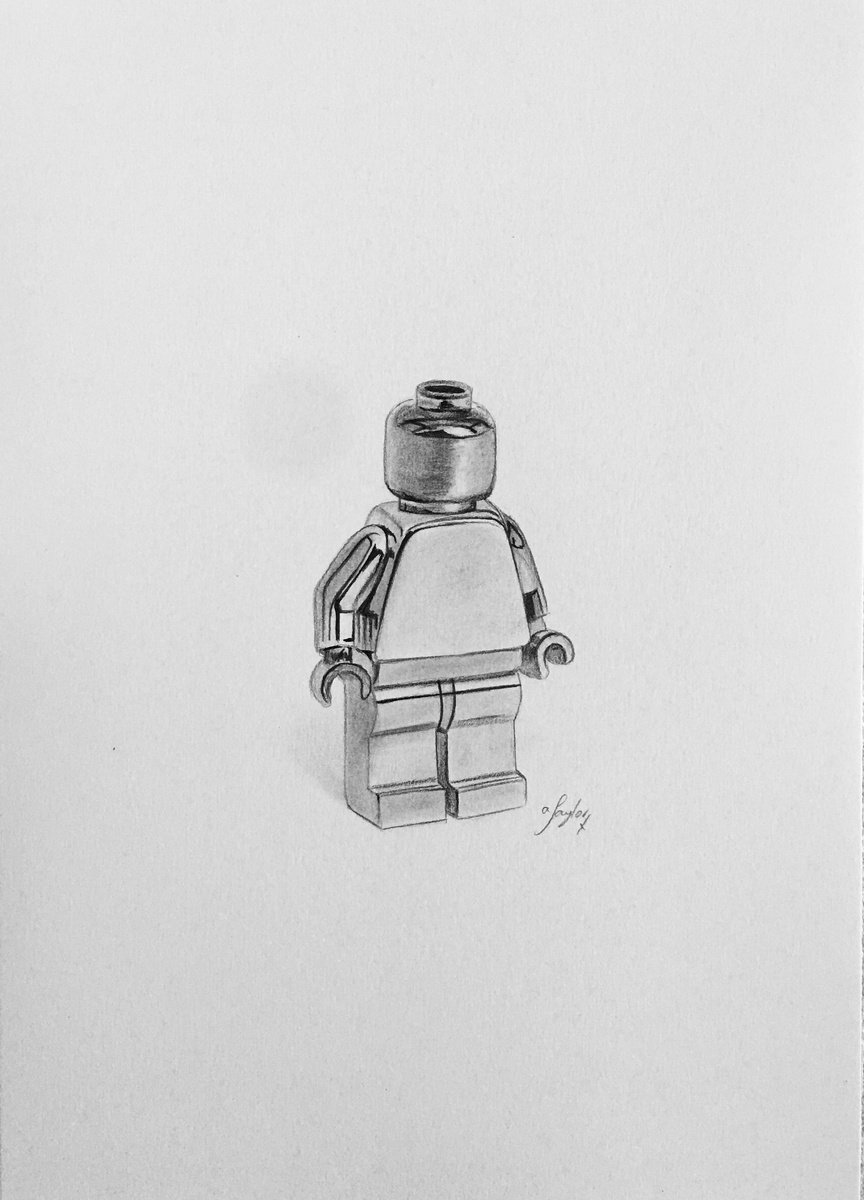 Lego man by Amelia Taylor