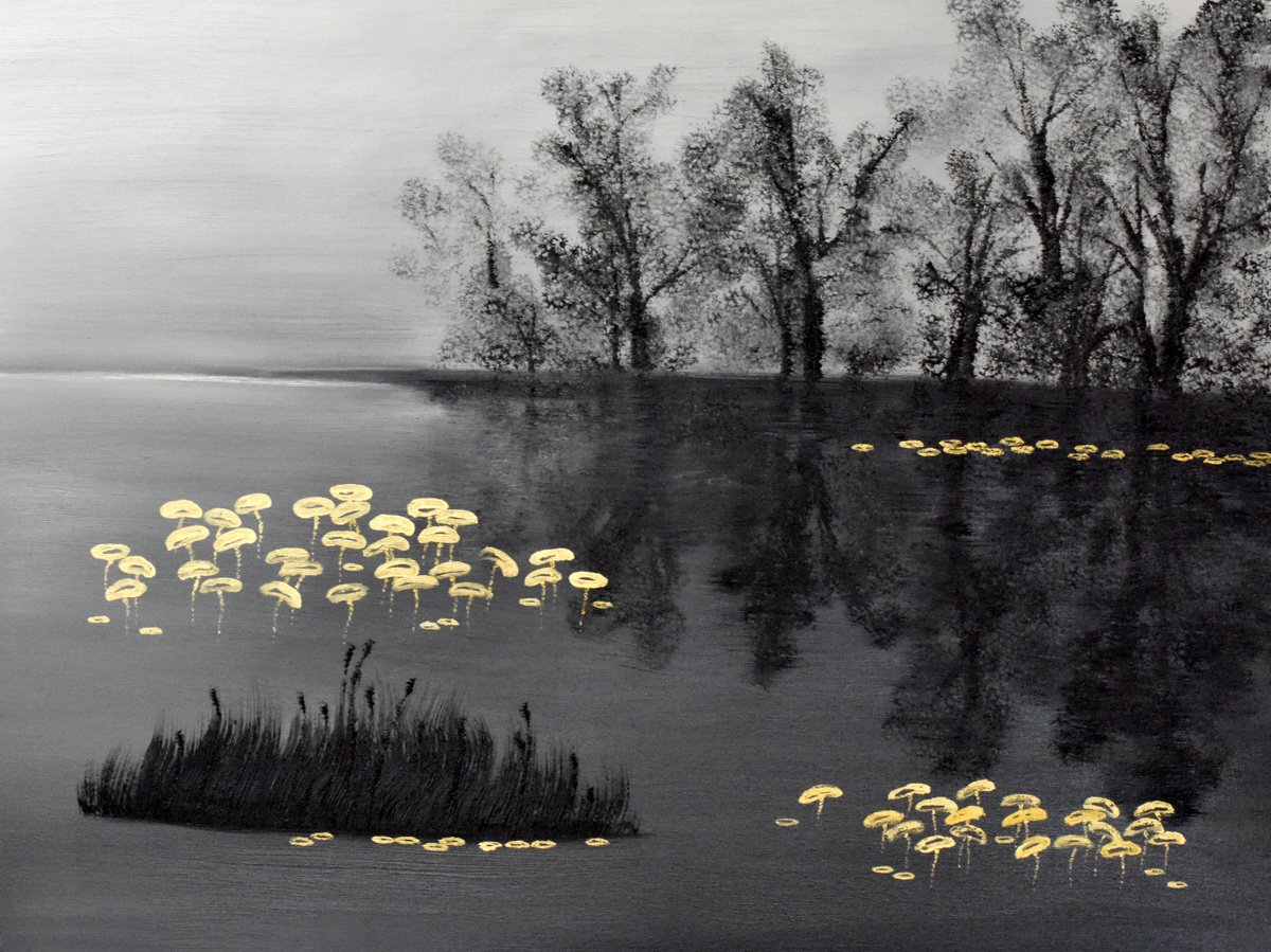 Lilies in Gold (series 17, #2), 2019 by Faye zxZ