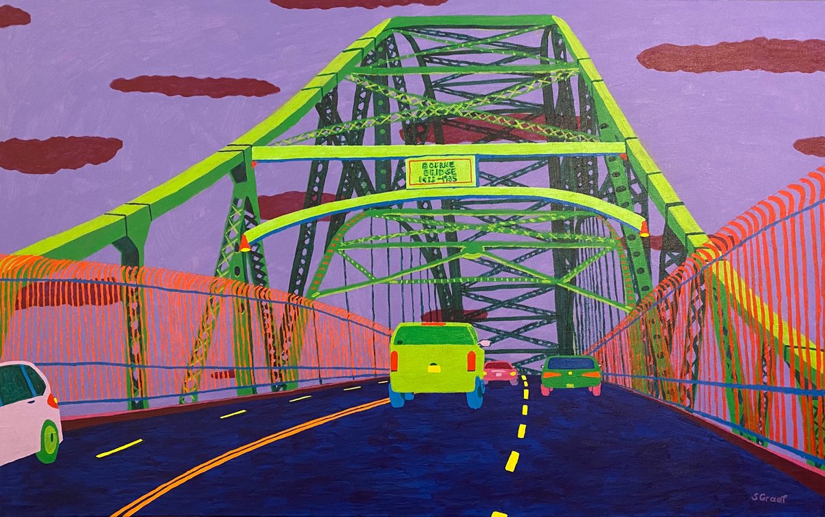 Bridge to Cape Cod by Sue Graef