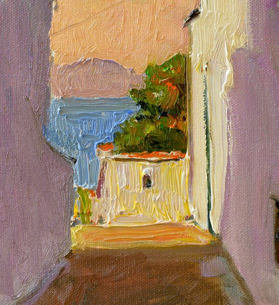In the Little Greek Village