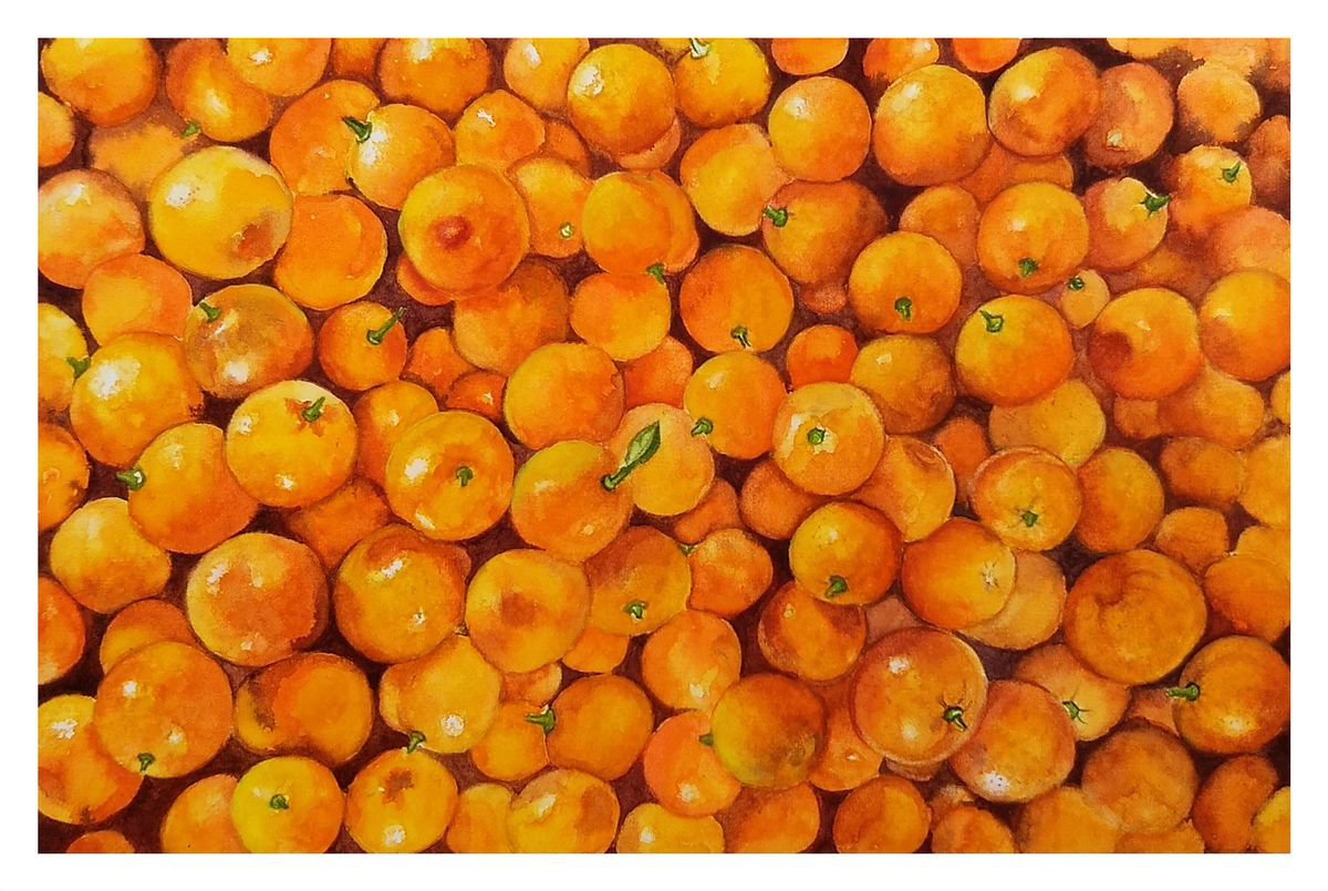 Mandarin Oranges by Shweta Mahajan