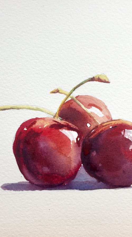 Cherries 2 by Jing Chen
