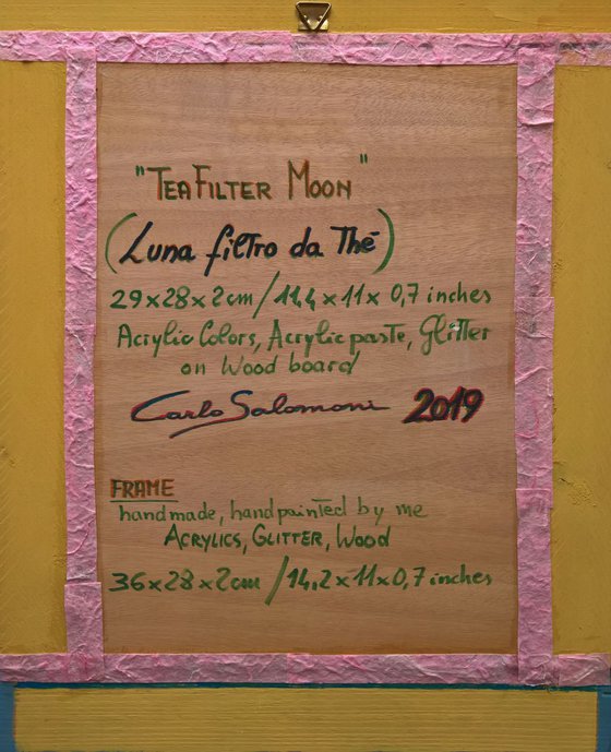 - TEA FILTER MOON - ( 36 x 28 cm )