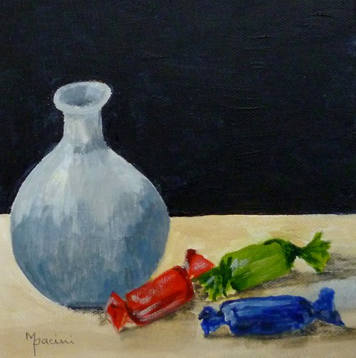 Vase and Bon Bons by Maddalena Pacini