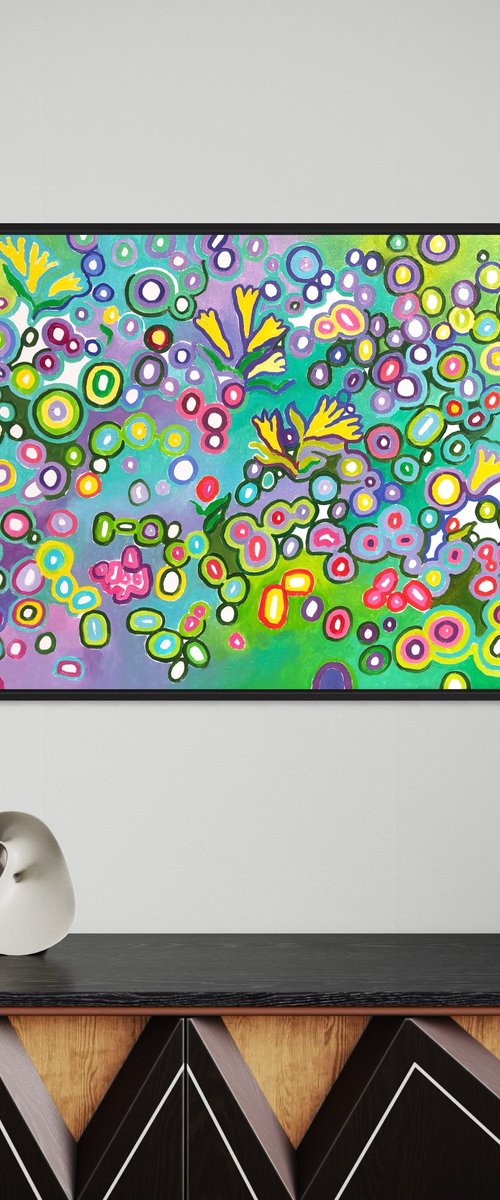 Summer beauty mosaic by Volodymyr Smoliak