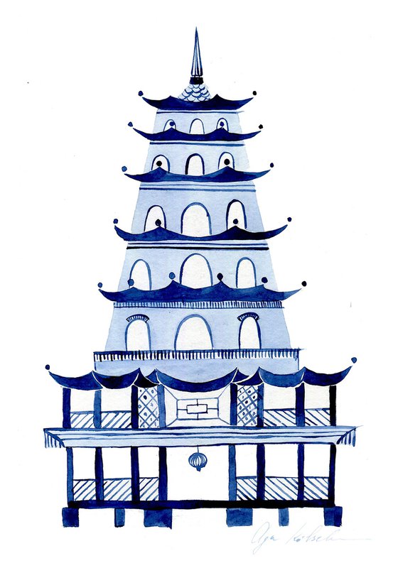 Blue Pagoda 2