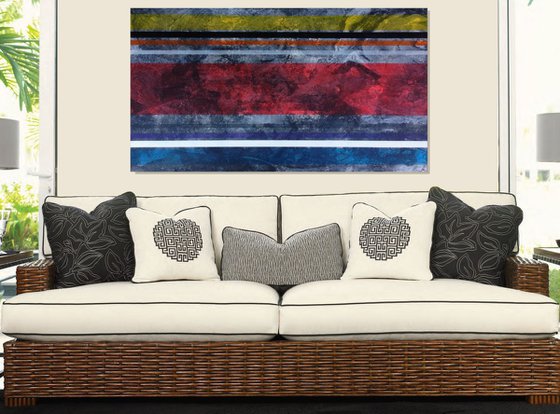 COLORS MIX VS GREY (120 x 80cm) (47.2 x 31.4") XL!!