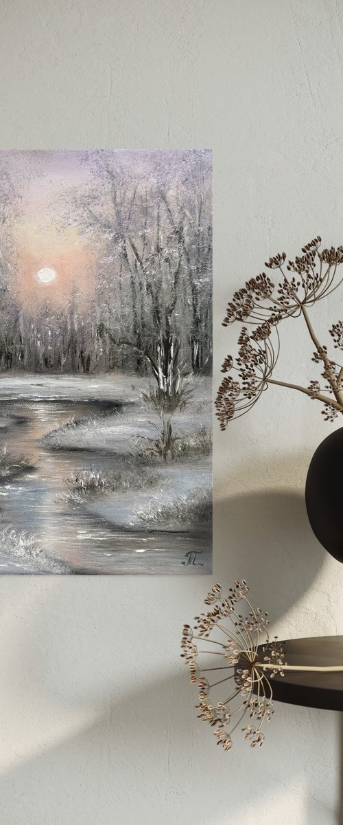 Wintry Glow by Tanja Frost