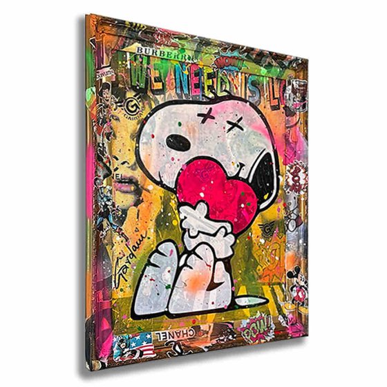 Sending Love Snoopy