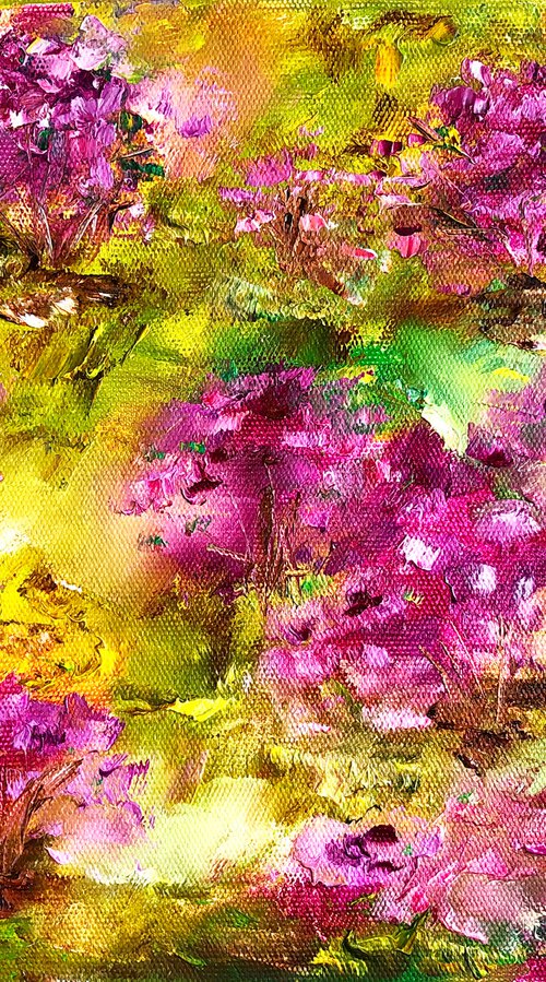 THE AROMA OF THE FOREST - Forest trail. Fairy forest. Flowers. The sun. Plants. Herbs. Beauty. by Marina Skromova
