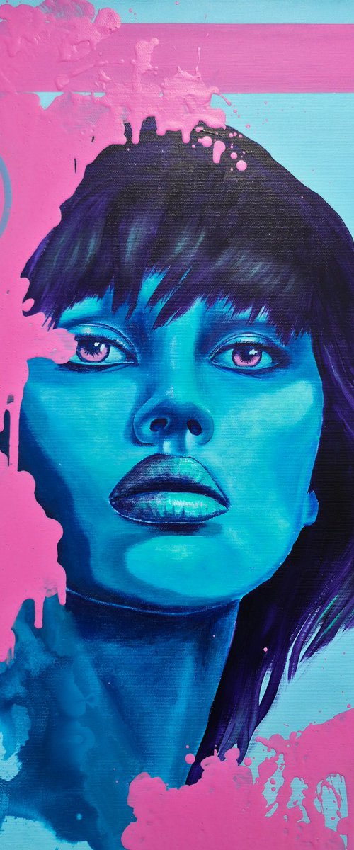 She is the Contrast by Olya Enina