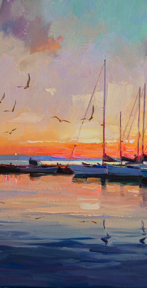 Evening peace by Valentin