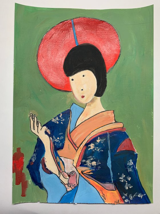 Japanese beauty. Geisha. #7