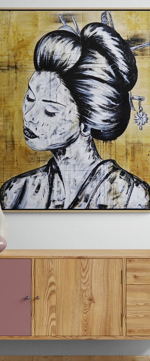 Geisha Study #9 by Franko