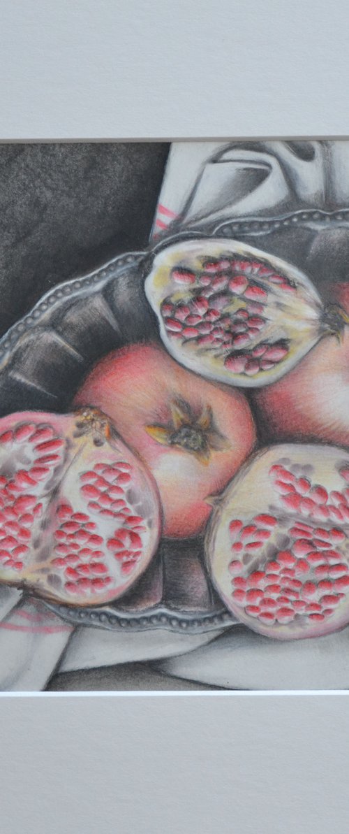 Pomegranates by Maja Tulimowska - Chmielewska
