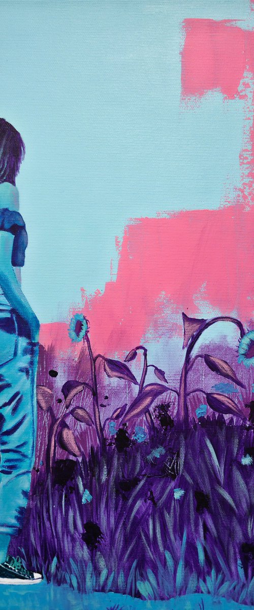 Sunflowers Don’t Ask Questions by Olya Enina