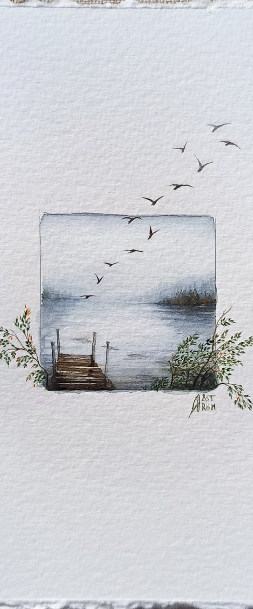 The dock by Anna Astrom