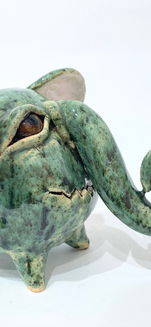 The Green Elephant’s Whisper by Viktor Zuk