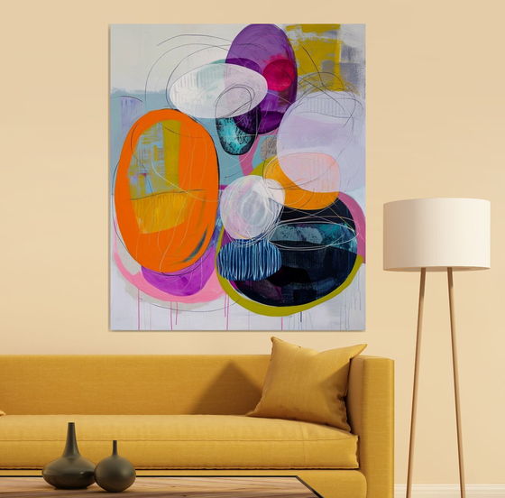 Abstract Color Circles