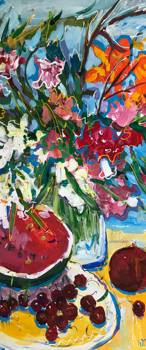 Summer flowers by Yuliia Pastukhova