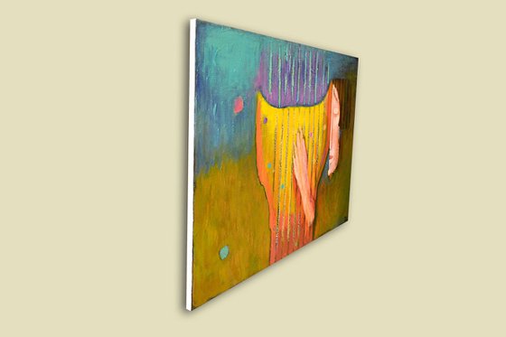 Harp Musiek (90cmx64cm)