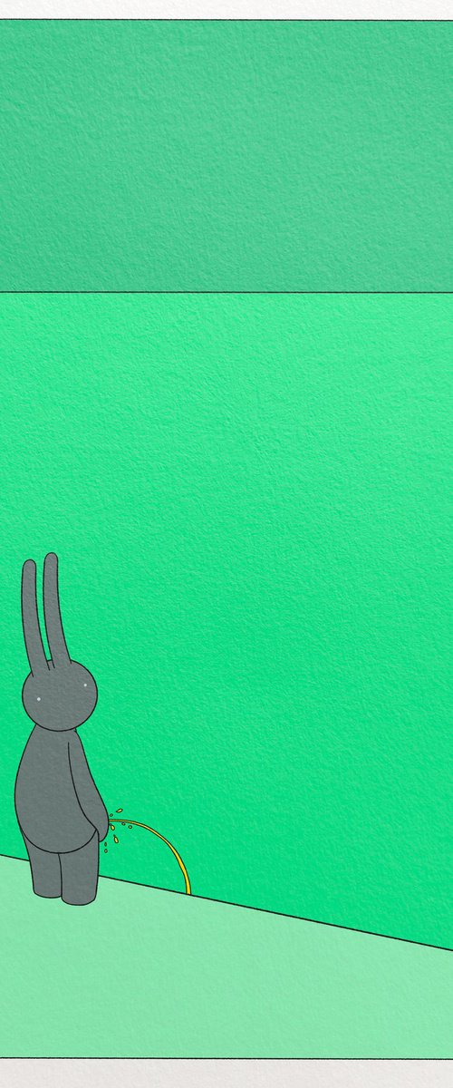 A Small Contribution (AKA Yellow and Blue) by mr clement