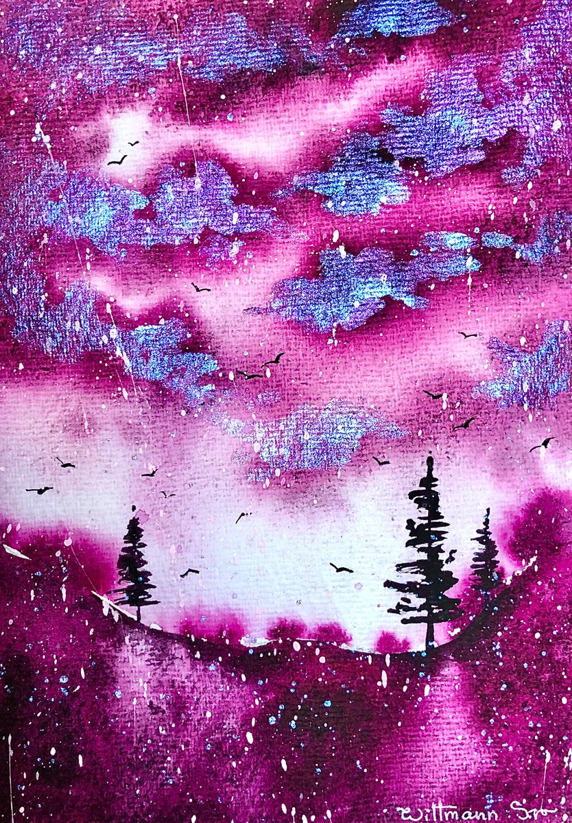 Shimmer Forest #2 by Svetlana Wittmann