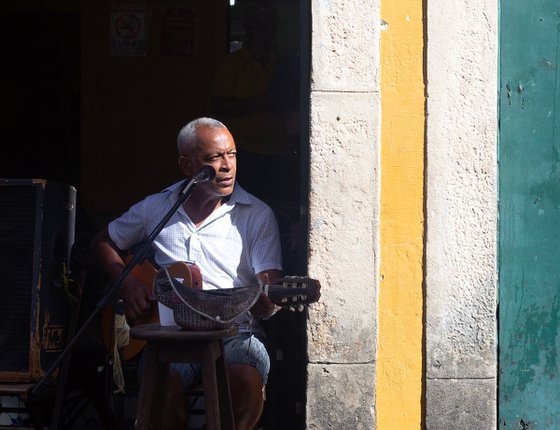 Street Musician in Salvador