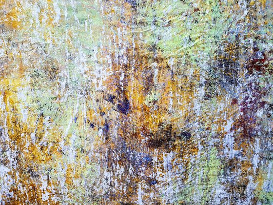 Lost in a wood (n.287) - 90 x 80 x 2,50 cm - ready to hang - acrylic painting on stretched canvas