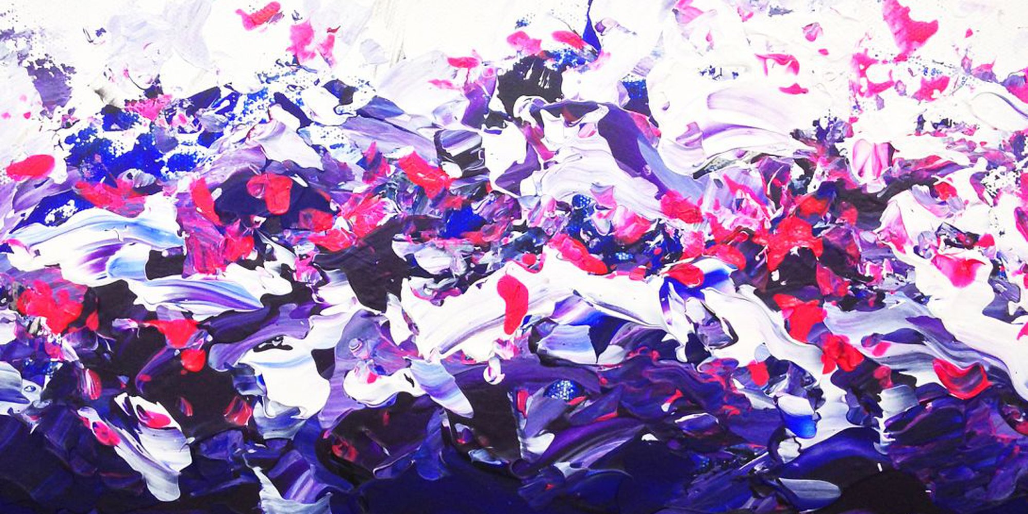 Art of the Day: "Indigo Wave" by Corinne Natel