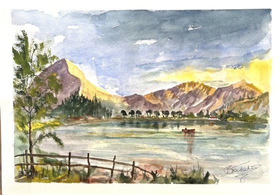 Dawn at Buttermere