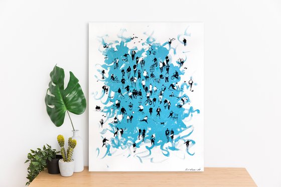 Everyone does their own thing Painting