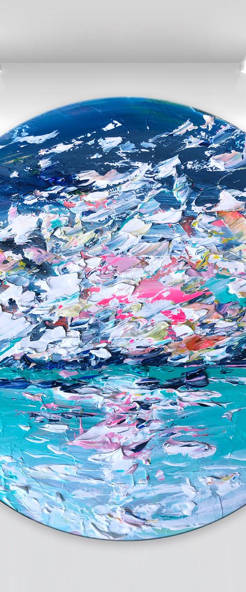 'Nubis III' - 16x16" by Tatiana Georgieva