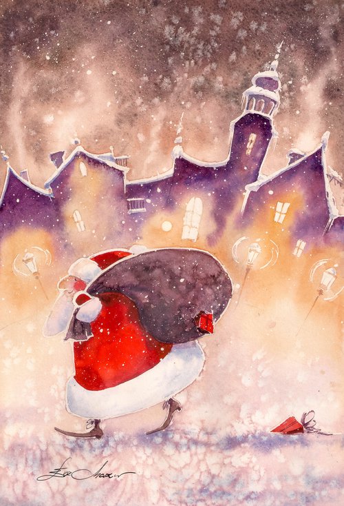 Santa Claus Is Coming to Town... by Eve Mazur