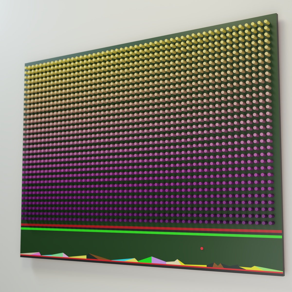 Impressionistic Sculpture , Horizont - Forest By Nazar Symotiuk, 28 X 20, Artwork For Sale On Artfinder