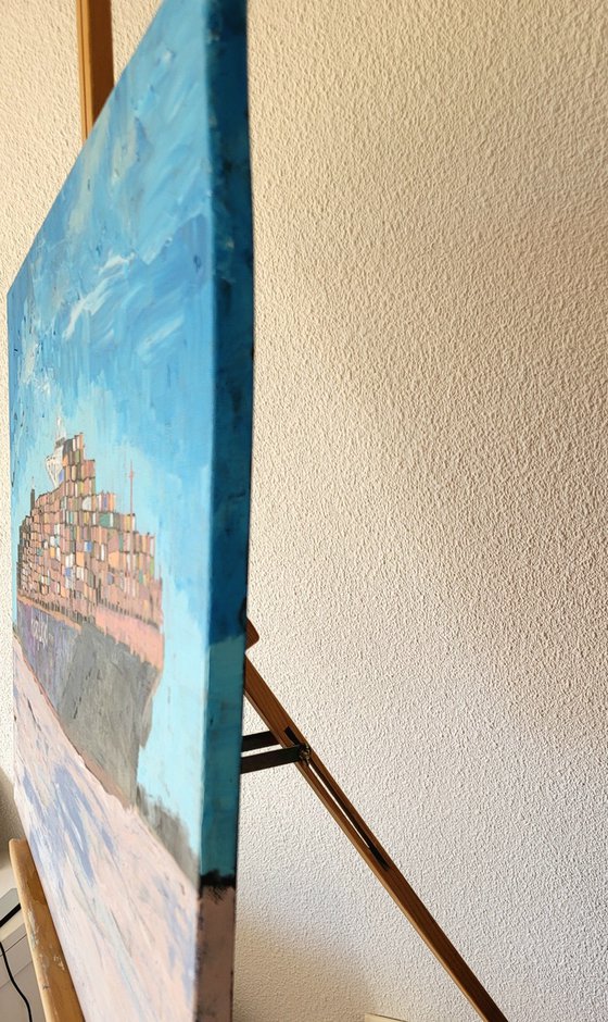 Ocean giant back home