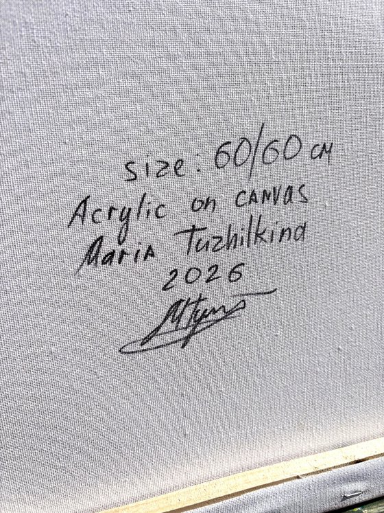 GEOMETRIC GOLDEN TEA ROSE