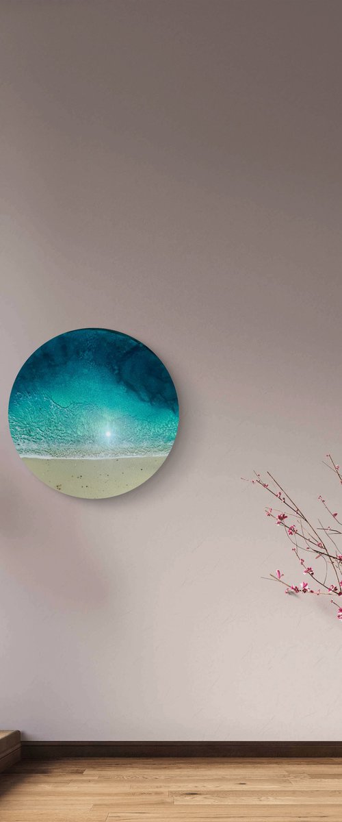 Round ocean #109 by Ana Hefco