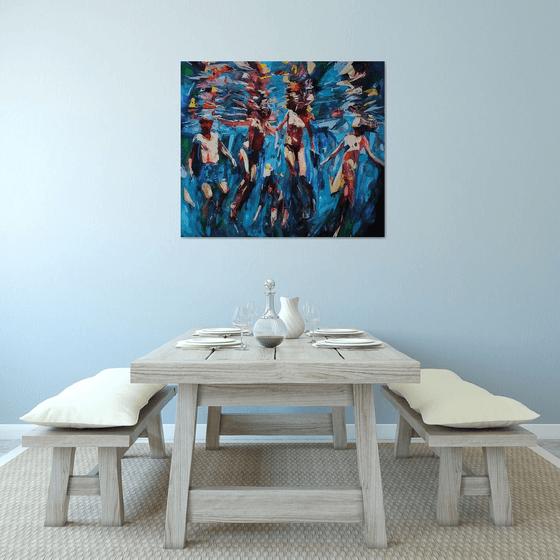 In the light of the water