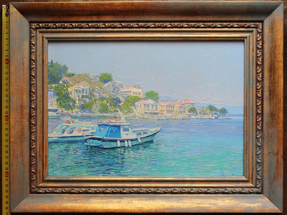 Symi port and harbor