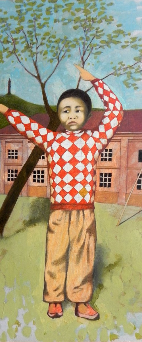Xin as a child by Federico Cortese