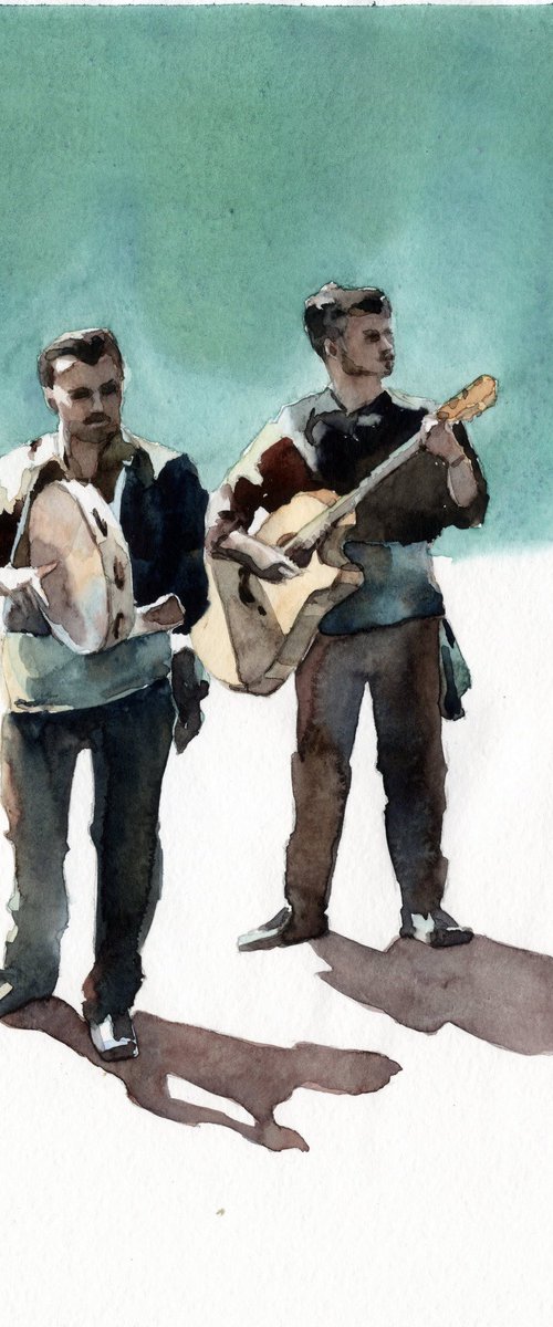 Italian musicians by Yulia Evsyukova