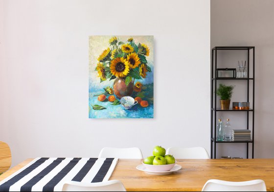 Golden Sunflower Bouquet