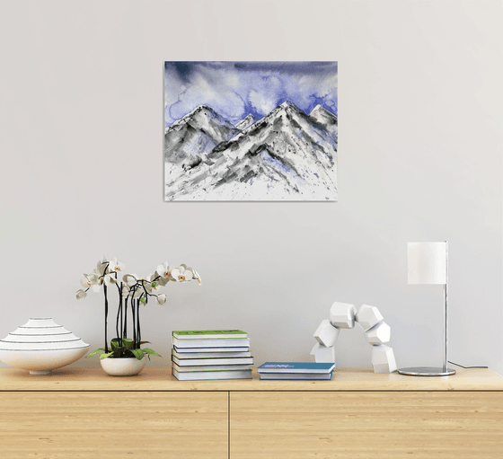 Majestic clouds Mountains