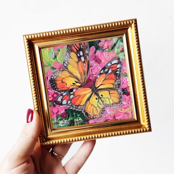 Monarch Butterflies painting