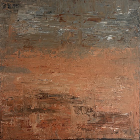 „Where silence dwells“ 80x80x2 cm