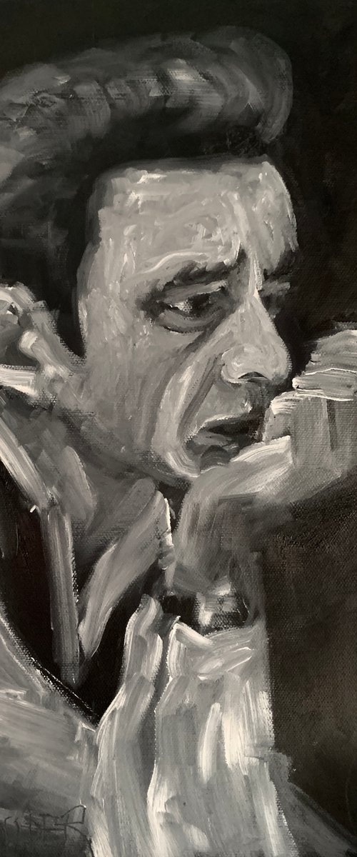 Johnny Cash by Ryan  Louder