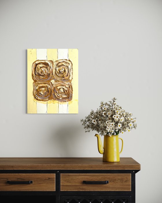 Whats for brekkie:cinamon roll